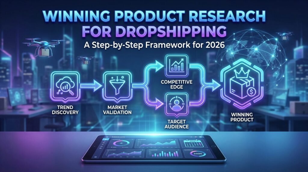 Winning-Product-Research-for Dropshipping: A Step-by-Step Framework-for-2026